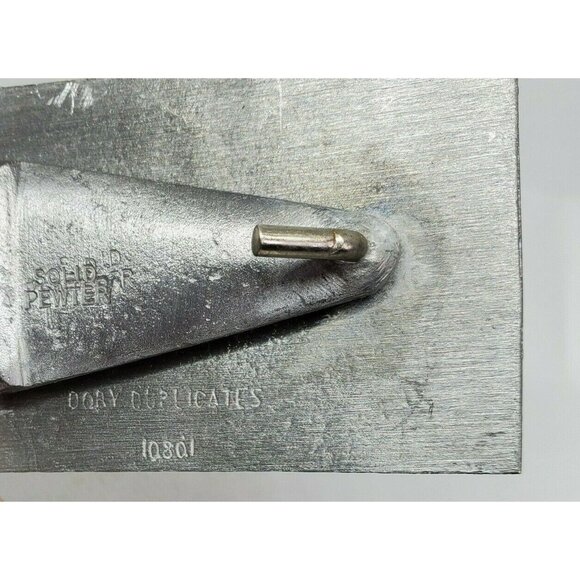 U.S Postage Lexington Concord 2 Cents Solid Pewter 1775-1925 Belt Buckle - Picture 9 of 10